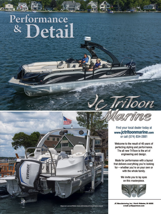 DGA Design JC TriToon Marine Classic Motor Sports Full Page Ad 4