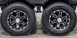 DGA Design Venture RV SportTrek Travel Trailer Exterior Wheels Photography