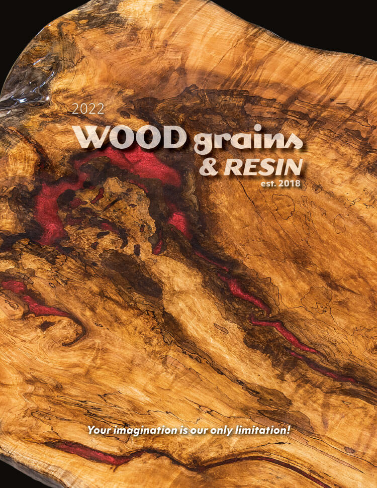 DGA Design Wood Grains and Resin Catalog Cover