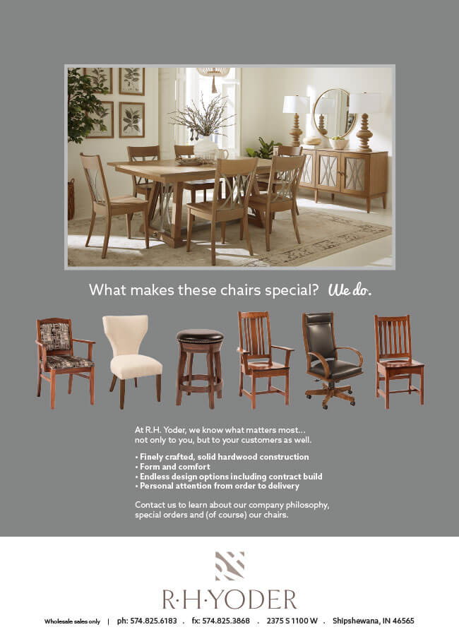 DGA Design Furniture Industry Magazine Ad April Issue