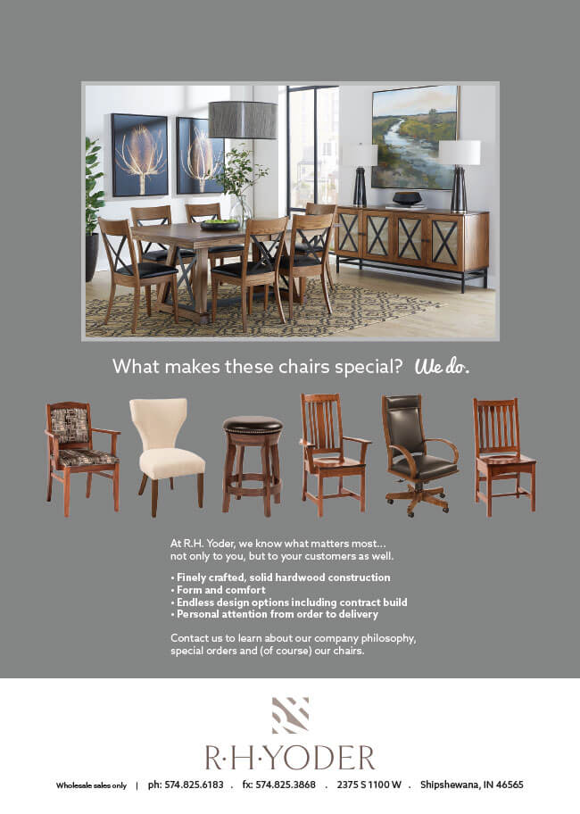 DGA Design Furniture Industry Magazine Ad February Issue