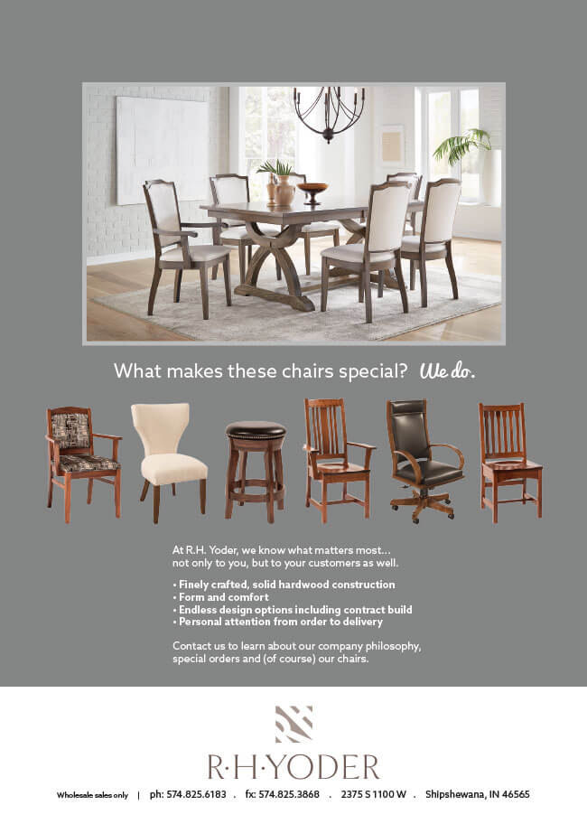 DGA Design Furniture Industry Magazine Ad January Issue