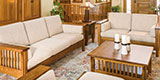 DGA Design AJ Pioneer Living Room Furniture Set Photography