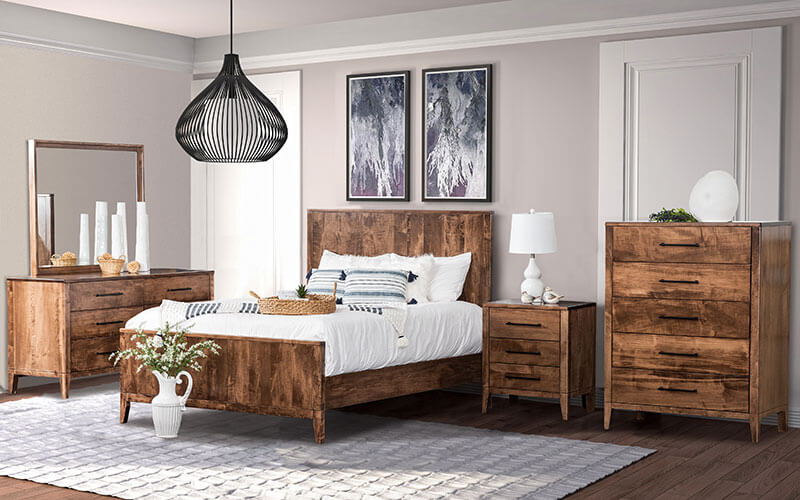 DGA Design Sandalwood Bedroom Furniture Set Photography