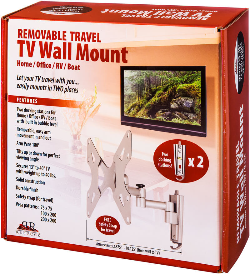 DGA Design Red Rock TV Wall Mount Carton